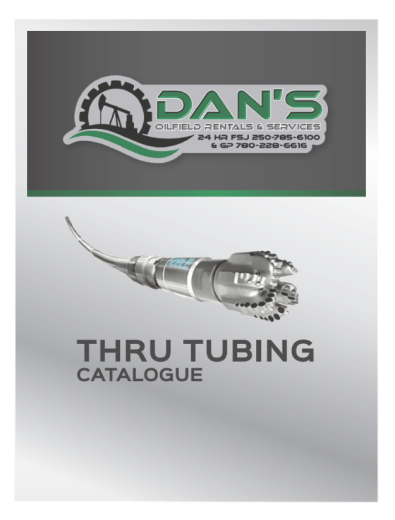 Thru Tubing Catalog